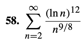 58.
ผ
n=2
(Inn)12
n9/8