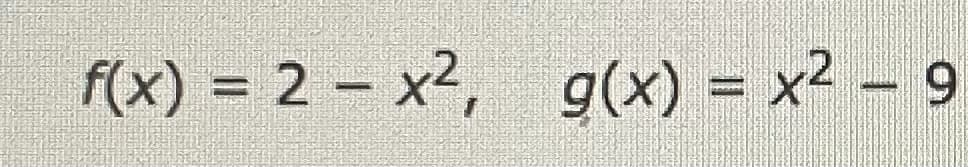 PROPER
6 zx = (x)6 zx - 2 = (x)