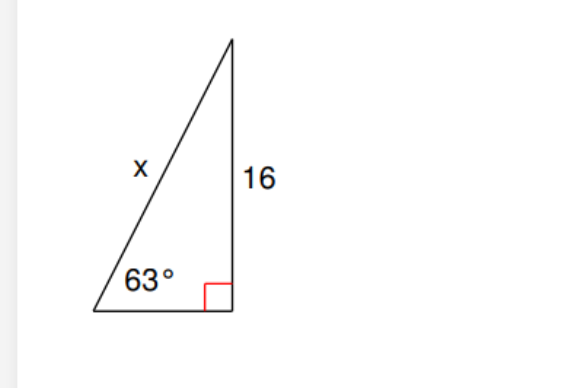 X
16
63°
