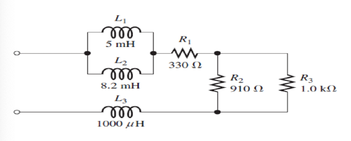 5 mH
L2
330 N
R3
1.0 kN
R2
8.2 mH
910 Ω
L3
1000 μ Η
lll
