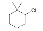 ### Chemical Structure: 1-Chloro-1-methylcyclohexane

This image shows the chemical structure of 1-Chloro-1-methylcyclohexane.

#### Description:
1. **Cyclohexane Ring:**
   - The main structure is a six-membered ring representing cyclohexane.
   - Each vertex of the hexagon represents a carbon atom, and hydrogen atoms attached to these carbons are not shown for simplicity.

2. **Substituents:**
   - A chlorine atom (Cl) is attached to one of the carbon atoms in the ring.
   - A methyl group (CH₃) is attached to the same carbon that holds the chlorine atom, indicating that both substituents are on the same carbon. This carbon is often referred to as the "1-position."

#### Diagram Analysis:
- The hexagonal ring is the cyclohexane ring with each corner representing a carbon atom.
- The chlorine atom is denoted by 'Cl' and is attached to one of the ring carbons.
- The methyl group is shown as a branch from the ring and is attached to the same carbon as the chlorine, indicating they share the same carbon, making this a 1- position on the cyclohexane ring.

#### Structural Formula:
```
        CH3
         |
   *----C----Cl
  /      \
*         *
  \      /
    *---*
```
(Note: The asterisks represent the remaining carbon atoms in the cyclohexane ring, and hydrogens are implied).

This explanation and structure are essential for understanding organic chemistry, helping visualize how different atoms are connected in a molecule.