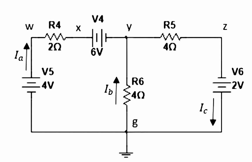 la
W
R4
W
202
V5
-4V
X
V4
Hill
6V
Ib
R6
40
6.0
g
R5
40
Ic
N
V6
2V
I