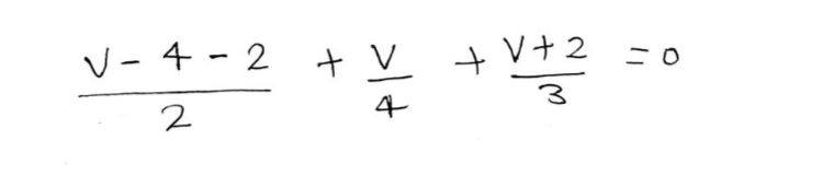 V-4-2 +
2
>/*
+ V
4
+ V +2
3
=0