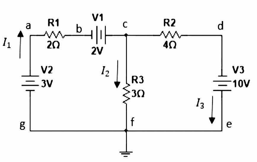 11
g
a
R1
202
- V2
.3V
b
V1
ㅔ가
2V
12
C
R3
30
f
R2
40
13
d
V3
-10V
e