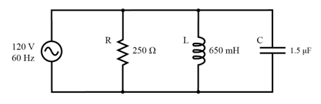 R
120 V
250 2
650 mH
1.5 µF
60 Hz
