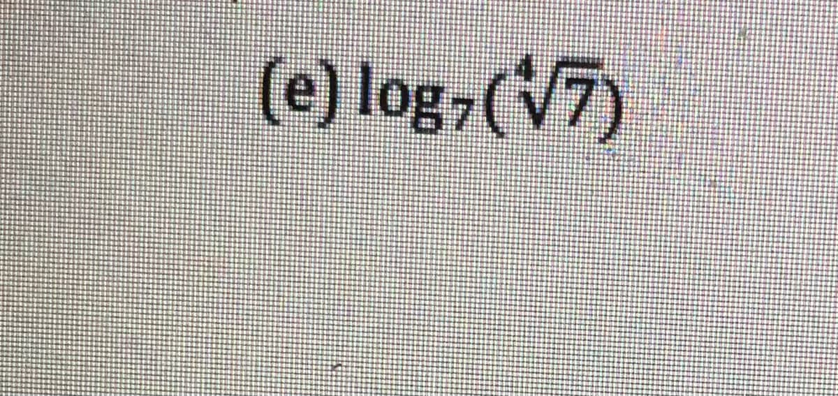 (e) log-(V7)
