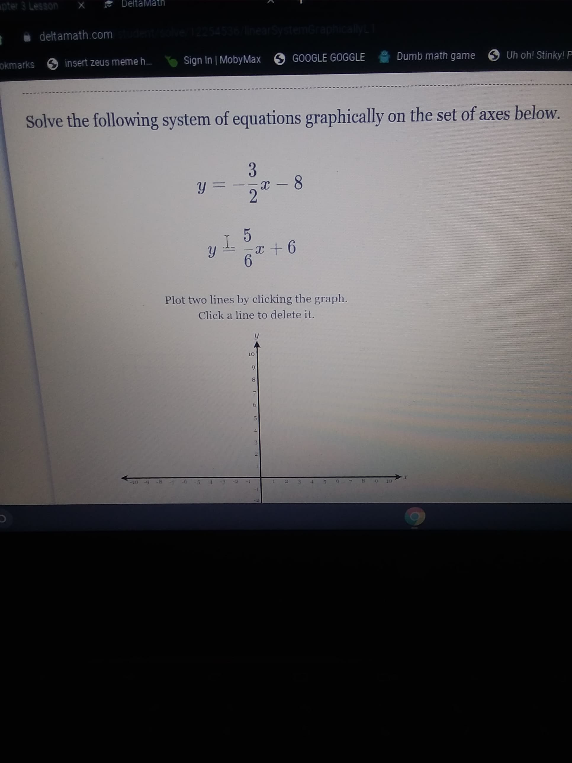 3
-8
y =
x + 6
6.
