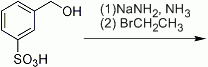 OH (1)NANH2, NH3
(2) BRCH,CH3
SO3H
