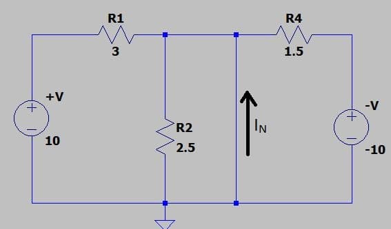 +
+V
10
R1
3
R2
2.5
IN
R4
1.5
-V
-10