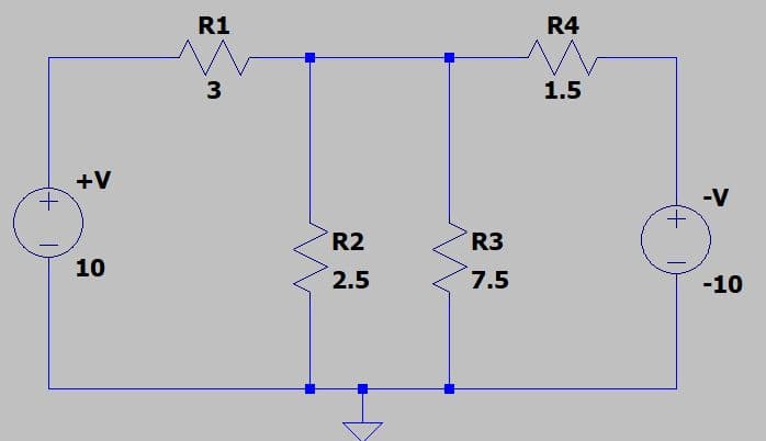 (+
T
+V
10
R1
3
R2
2.5
R3
7.5
R4
1.5
+
T
-V
-10