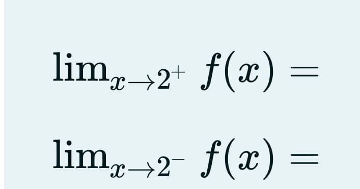 lim
lim, 2- f(x)
2+ f(x)
||
=
||