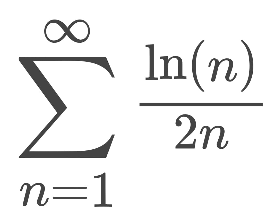 x
n=1
In(n)
2n