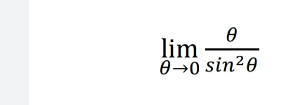 lim
0→0 sin20
