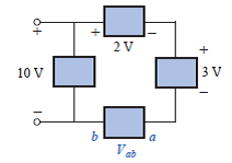 2 V
+
10 V
3 V
a
Vab
