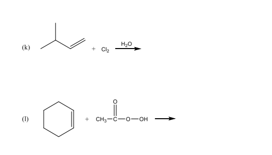 H20
(k)
+ Cl2
(1)
+ CH—с—о—он
