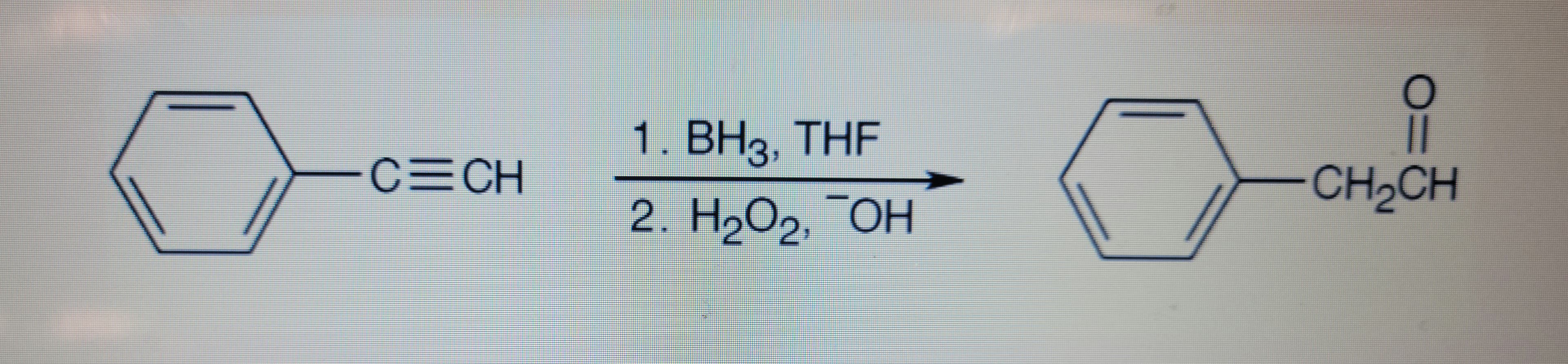 1. ВНз, THF
3.
C CH
2. НаОр, "ОН
HO.
CH2CH
2.
