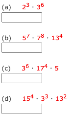 (a)
23. 36
(b) 57. 78. 134
(c) 36. 174. 5
(d)
154 . 33. 132
