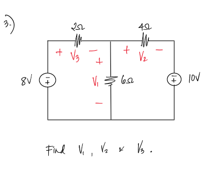 8V
1+
252
+√3
+
V₁ 652
1
+
Find V₁, V₂
452
V₂
√₂ × V₂.
(1+
10V