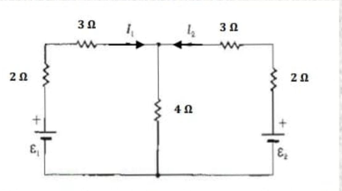 ΖΩ
Ε
3 Ω
1
lg
4 Ω
3 Ω
M
ε
ΖΩ