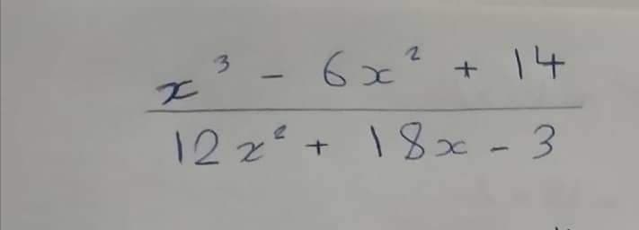 I' -6x² + 14
12 z + \8 - 3
3.
18x-3
