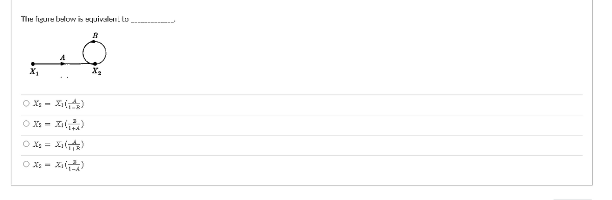 The figure below is equivalent to.
A
X,
X,
O X, =
O X2 =
O X2 =
Xi ()
O X2 =
