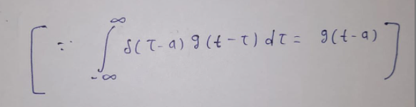 S(T-a) 9(t-t)d= 9(+-a)
