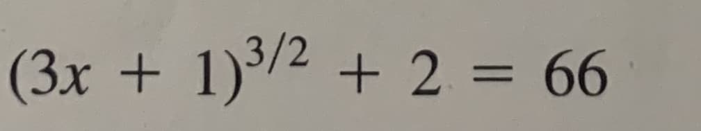 (3x + 1)/2 2 66
