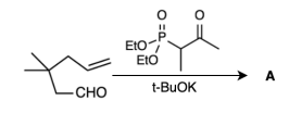 -CHO
EtO
O=P
EtO
t-BuOK
A