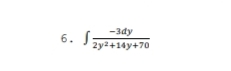 -3dy
6. S
2y2+14y+70
