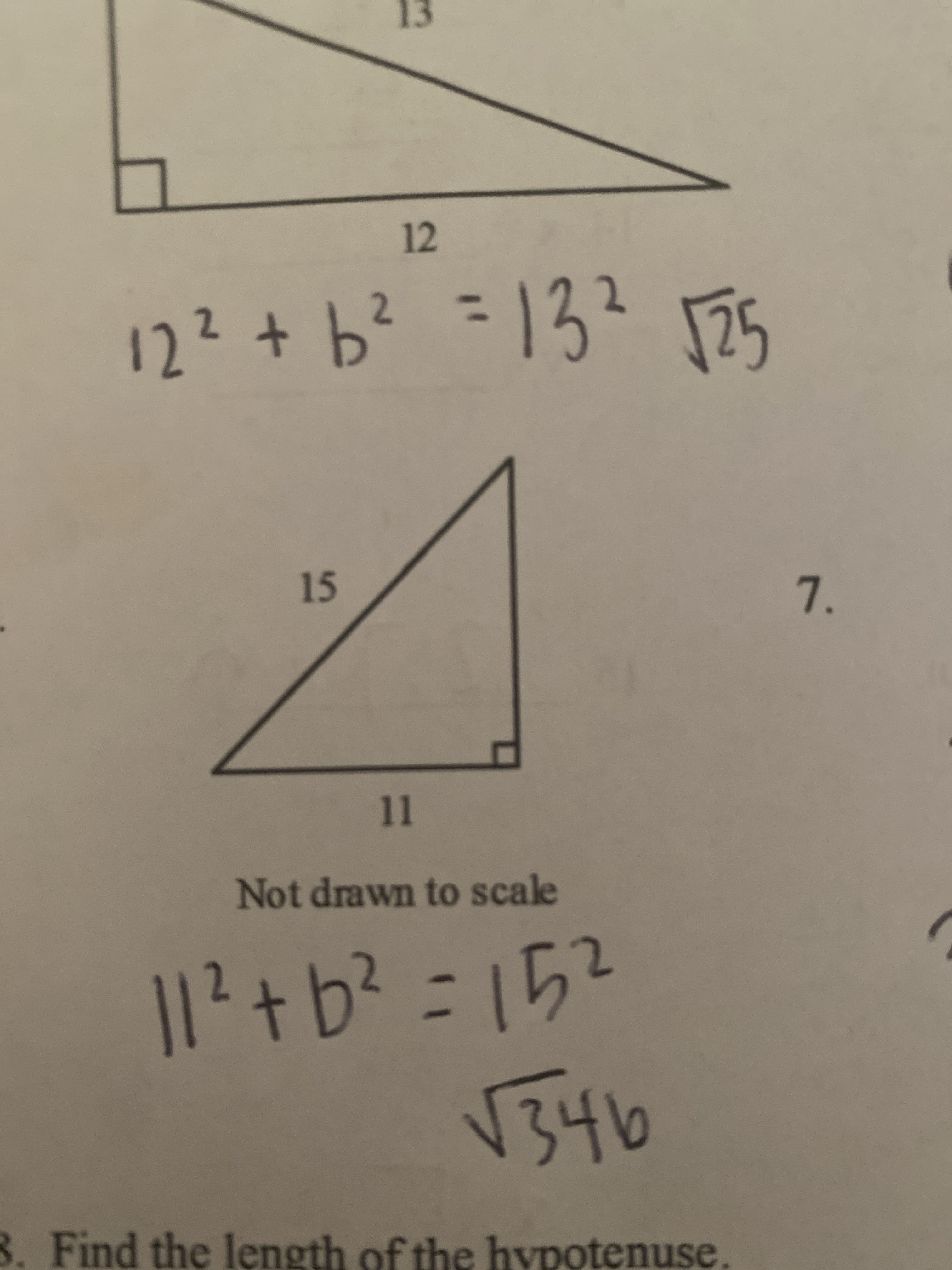 15
11
Not drawn to scale
