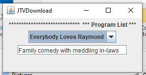 4 JTVDownload
Program List
*****
***** *** ***
to
Everybody Loves Raymond
Family comedy with meddling in-laws
Dicturor
