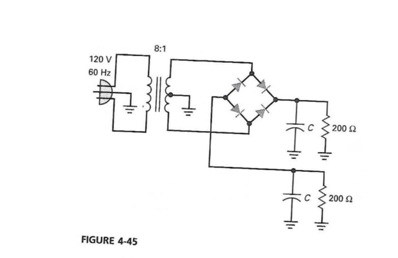 8:1
120 V
60 Hz
200 2
200 2
FIGURE 4-45
