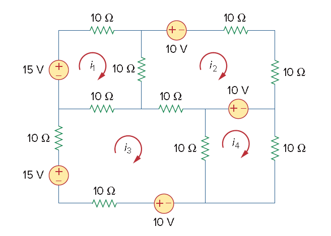 15 V
10 Ω
15 V
+
+
10 Ω
ww
10 Ω
10 Ω
www
10 Ω
www
2
ww
(-+)
10 ν
10 Ω
www
10 Ω
(+-)
10 ν
12
www
10 Ω
ww
10 ν
(+
14
ww
10 Ω
10 Ω