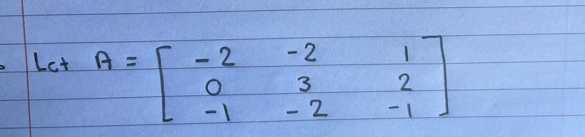 Lat A =
2.
- 2
2.
1-
- 2
-1
