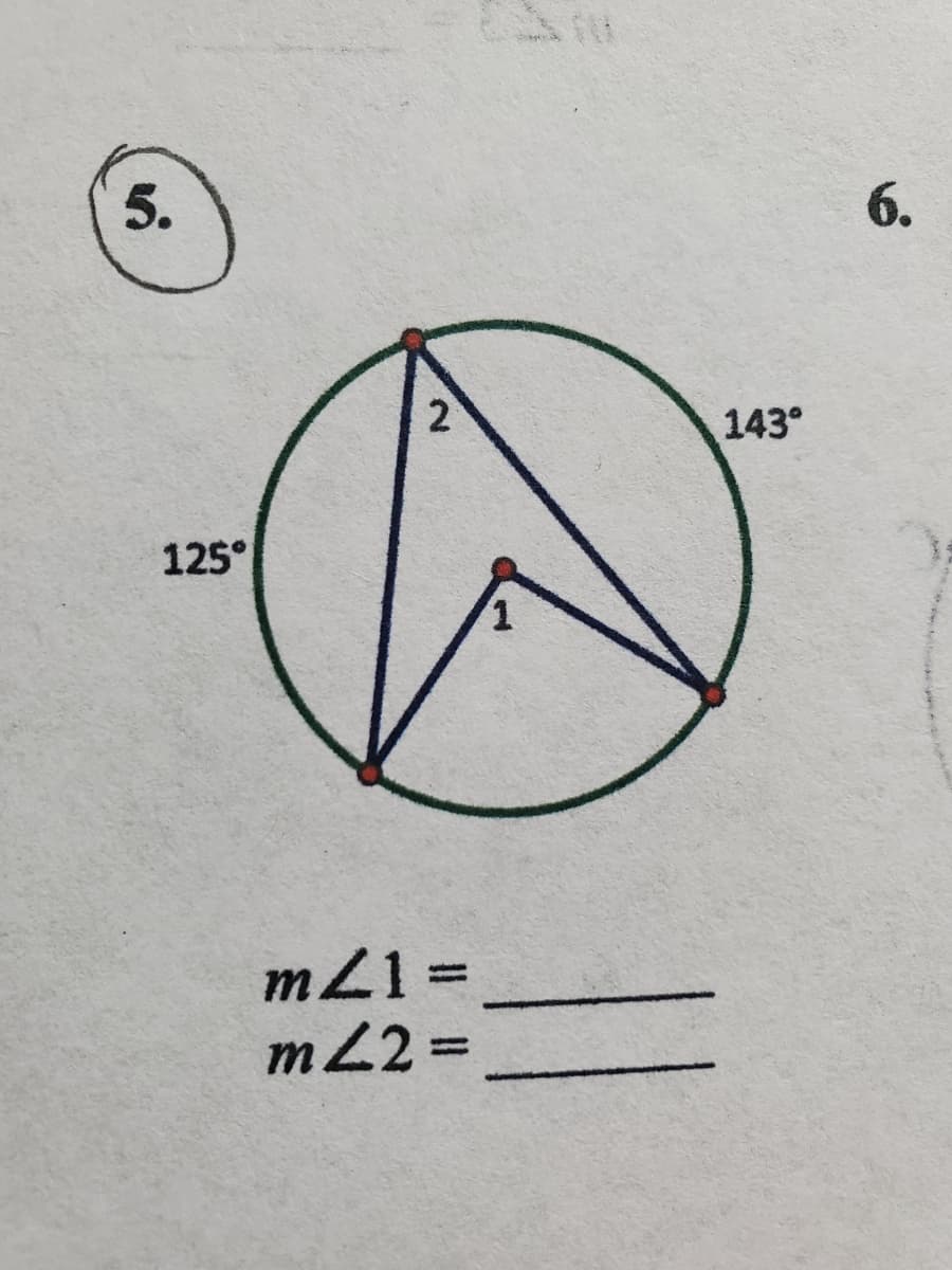 6.
143°
125°
m21%3=
%3D
5.
