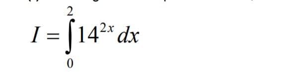 2
12x
1 = 114³ dx
0