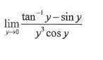 tany-sin y
y' cos y
lim-
y+0