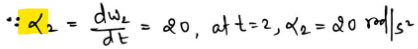 dwe
20, at t=2, Q2=20 rallse
