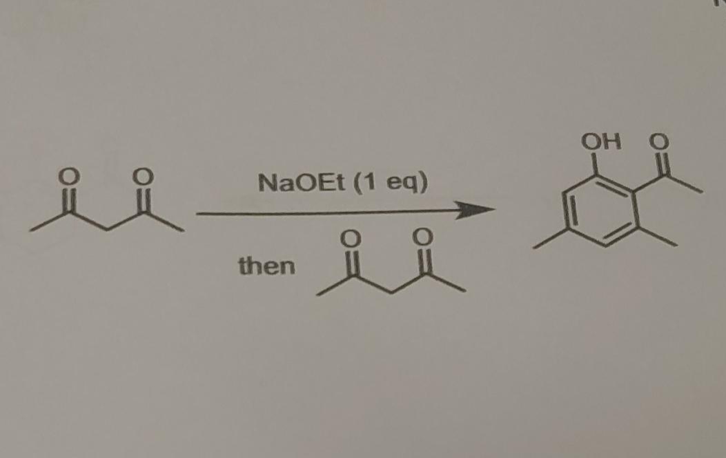 요요
NaOEt (1eq)
then
요요
OHO