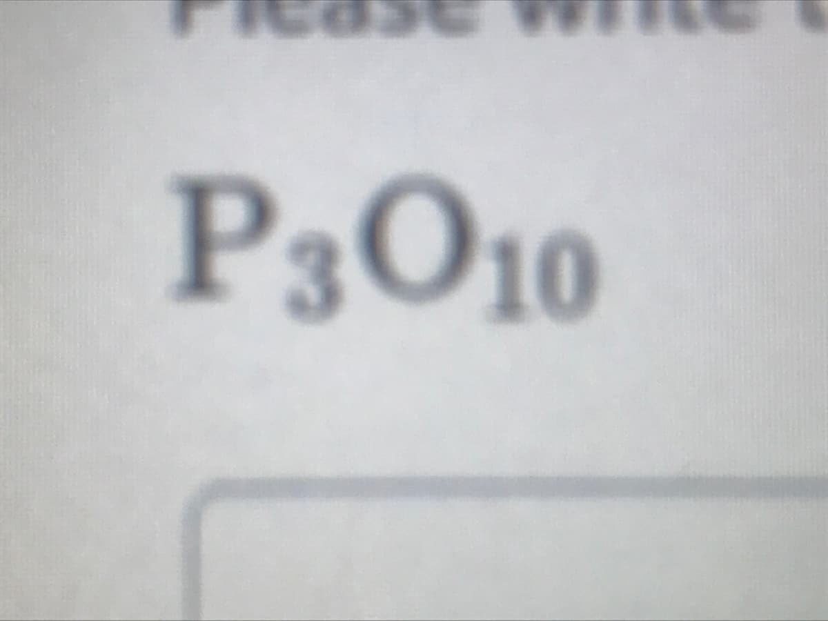 P3O10
