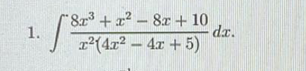 8r + x² – 8r + 10
dr.
1.
12(4x2 – 4x + 5)
