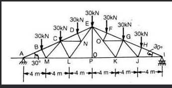 30KN
30kN
30KN
E
30KN
30KN
D
30kN c
30kN
H 30
B
h 30° M
K
*4mt+4m4m+am4m-
of
