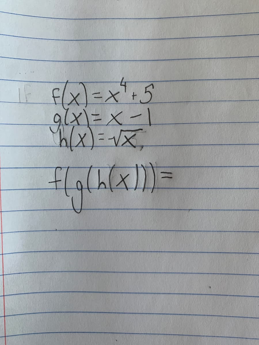 止 Flx)=x't5
Yhx)=区.
