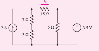 15 2
2 A
3.5 V
3Ω.
+
