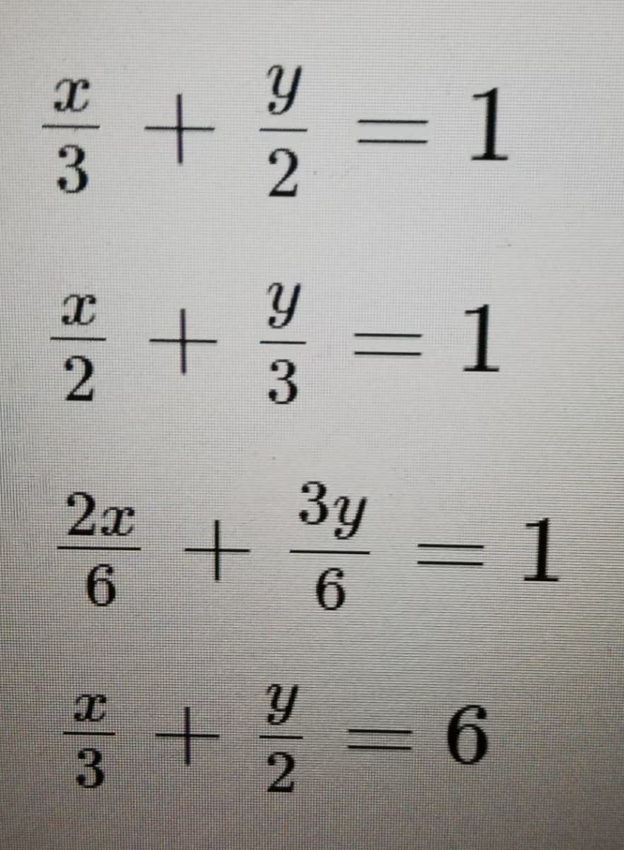 = 1
十
3D1
二
Зу
:1
6.
2x
6.
2.
9一2
+.
一3
一2
