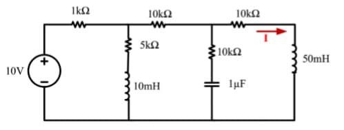 1kQ
10kN
10k2
5kN
10k2
50mH
10V
10mH
1µF
