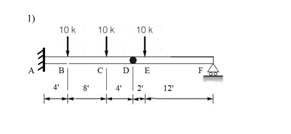 1)
10 k
10 k
10 k
A
B
D E
F
4'
8'
4'
2'
12'
