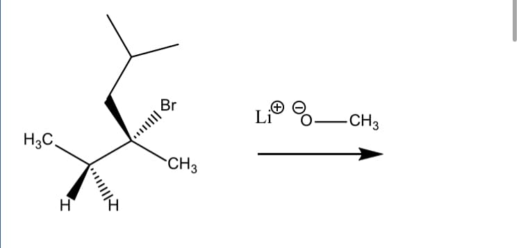 Br
Li
-CH3
H3C,
CH3
H
