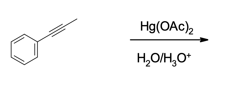 Hg(OAc)2
H,O/H,0*
