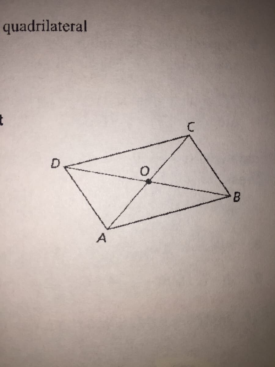 quadrilateral
B
